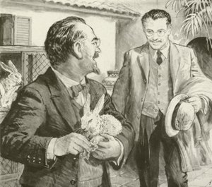 Leon Trotskij (litho) af English School