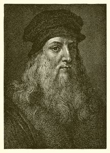 Leonardo Da Vinci af English School