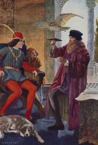 Leonardo ser frem af English School