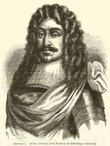 Leopold I (gravering) af English School