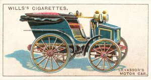 Levassors motorvogn (chromolitho) af English School