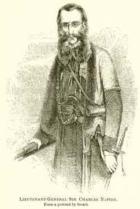 Generalløjtnant Sir Charles Napier af English School