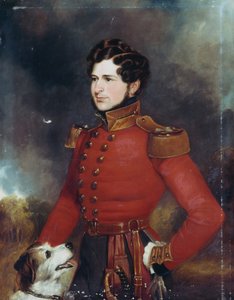 Løjtnant Edward Hope Smith Bowdich (1822-82) c.1840 af English School