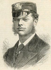Løjtnant R.H. Archer, 1875 af English School