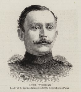 Løjtnant Wissmann (gravering) af English School
