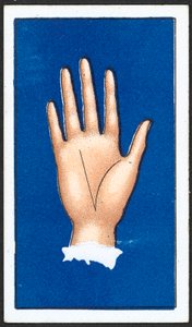 Line of Fortune (farve litho) af English School