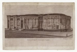 Leinenhändler, Gedges, Visitenkarte von English School