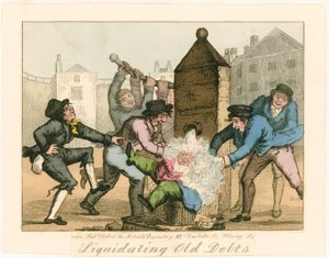 Likvidation af gammel gæld, 1826 af English School