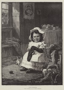 Lille bedstemor (gravering) af English School