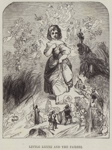 Lille Lizzie og feerne (kobberstik) af English School