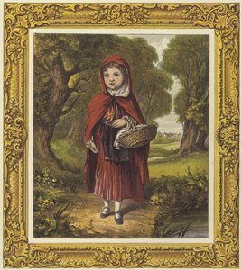 Rødhætte (farve litho) af English School