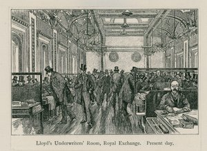 Lloyds Underwriters Room, Royal Exchange af English School