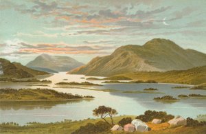 Loch Lomond fra Mount Misery af English School