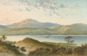 Loch Ness, ovenfra Fall of Foyers af English School
