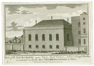 Lock Hospital, Hyde Park Hospital af English School