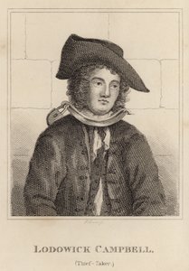 Lodowick Campbell, Tyvfanger af English School