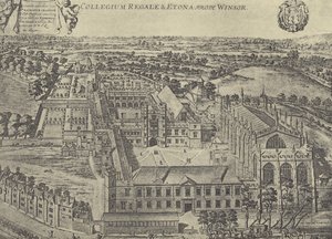 Loggans Print, c 1685 (gravering) af English School