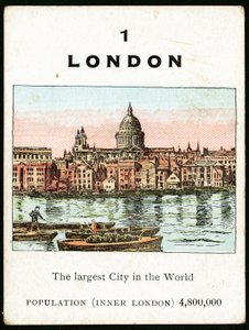 London (farve litho) af English School