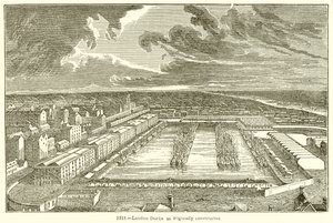 London Docks som oprindeligt bygget af English School