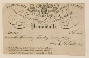 London Female Penitentiary, Clerkenwell af English School