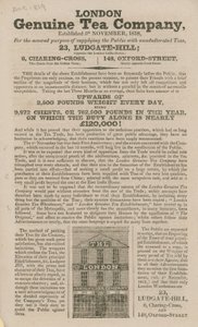 London Genuine Tea Company af English School