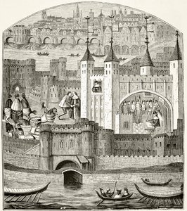 London og Tower of London i det 15. århundrede, fra 