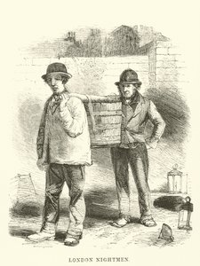London nightmen (gravering) af English School