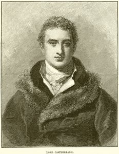 Lord Castlereagh af English School