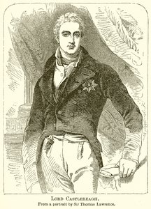 Lord Castlereagh af English School