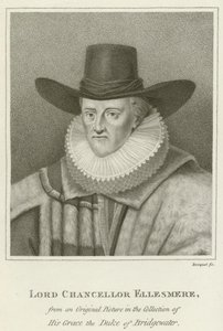 Lord Chancellor Ellesmere (gravering) af English School