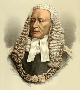 Lord Chief Justice Cockburn af English School