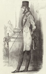 Lord George Bentinck (kobberstik) af English School