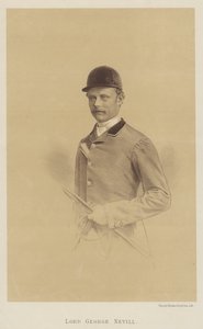 Lord George Nevill (litho) af English School