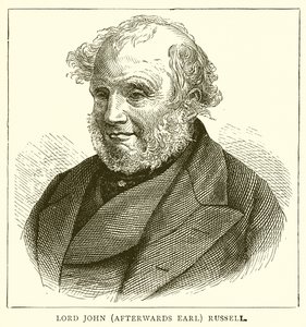 Lord John (bagefter Earl) Russell af English School