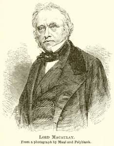 Lord Macaulay af English School