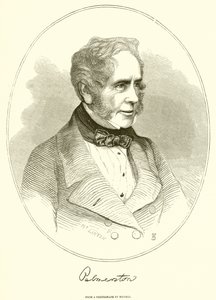 Lord Palmerston af English School