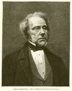 Lord Palmerston af English School