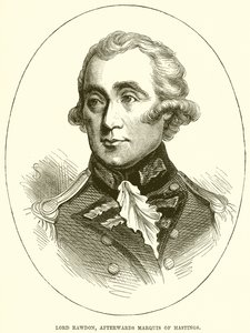 Lord Rawdon, bagefter Marquis of Hastings af English School
