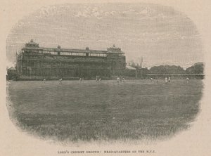 Lords Cricket Ground, hovedkvarteret for MCC af English School