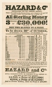 Lotteri annonce af English School