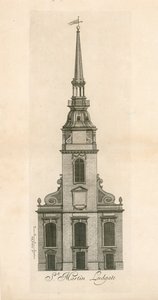 Ludgate Hill, St Martin Ludgate af English School
