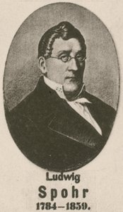 Ludwig Spohr (gravering) af English School