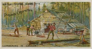 Tømmer i Canada af English School
