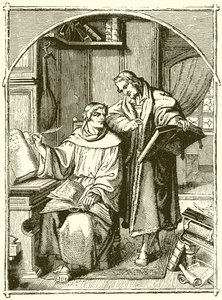 Luther og Melancthon af English School