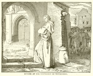 Luther an der Universität Wittenberg