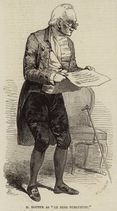 M Bouffe som "Le Pere Turlututu" (gravering) af English School