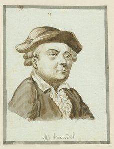 M. Handel, midten af 1800-tallet (blæk på papir) af English School
