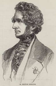 M Hector Berlioz (gravering) af English School