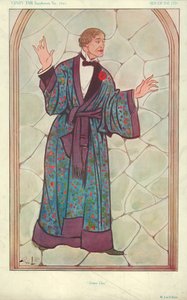 M Lou-Tellegen, Dorian Gray, 10. september 1913, Vanity Fair tegnefilm af English School