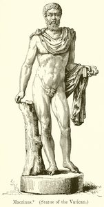 Macrinus. (Statue af Vatikanet) af English School